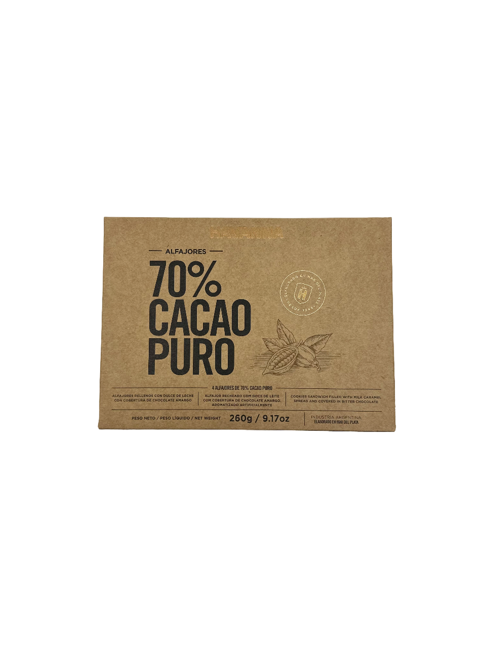 Alfajores Havanna 70% cacao (Copia)