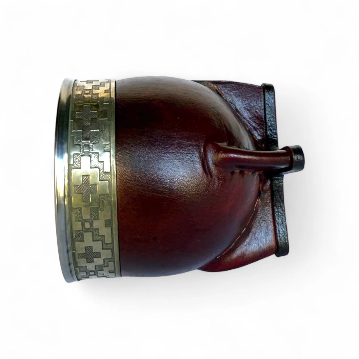 Mate Imperial Bordò con Virola Alpaca | Standard