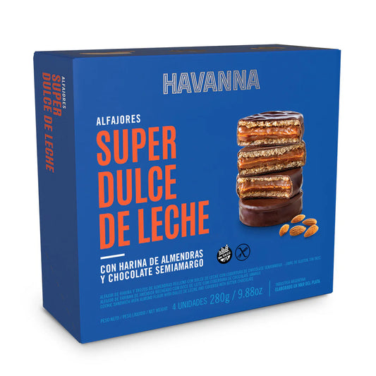 Alfajores Havanna SUPER DULCE DE LECHE